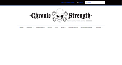 Desktop Screenshot of chronicstrength.com
